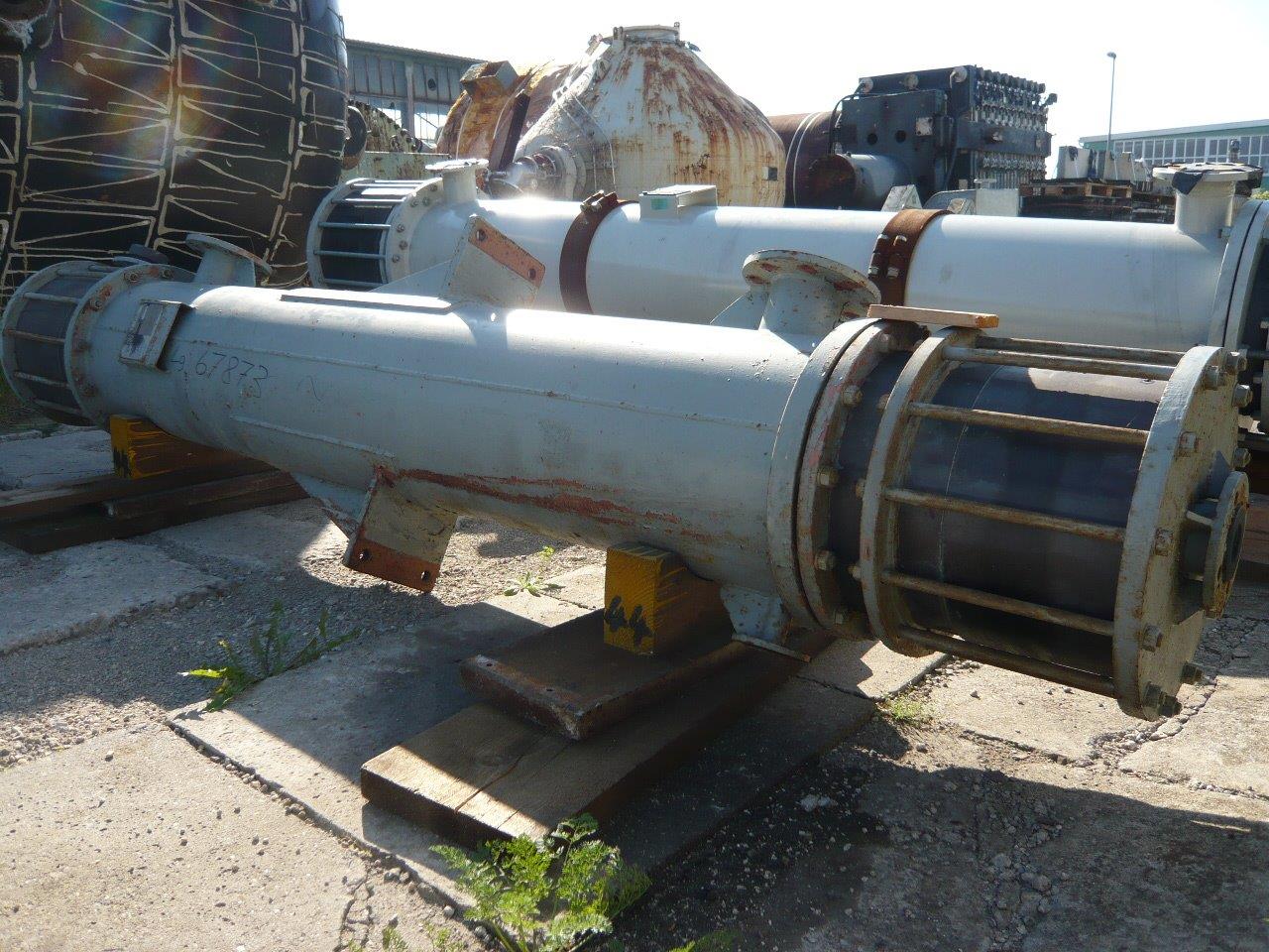 IPP# 204146, 7 m² (75.3 ft²)  Graphite Shell and Tube Heat Exchanger For Sale