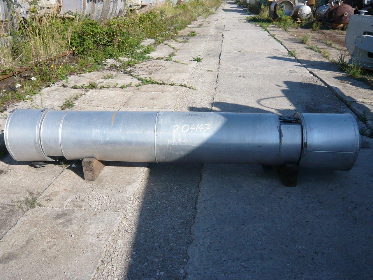 IPP# 204147, 3.6 m² (38.8 ft²)  Graphite Shell and Tube Heat Exchanger For Sale