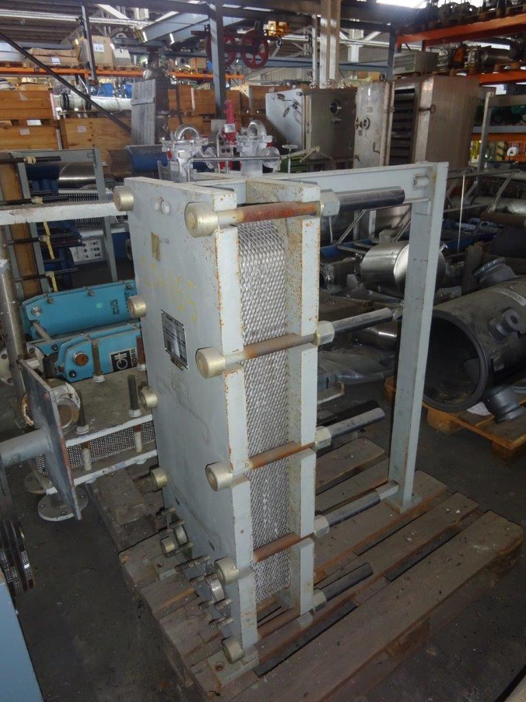 IPP# 204165, 8.1 m² (87.4 ft²)  Stainless Steel 316 Plate and Frame Heat Exchanger For Sale