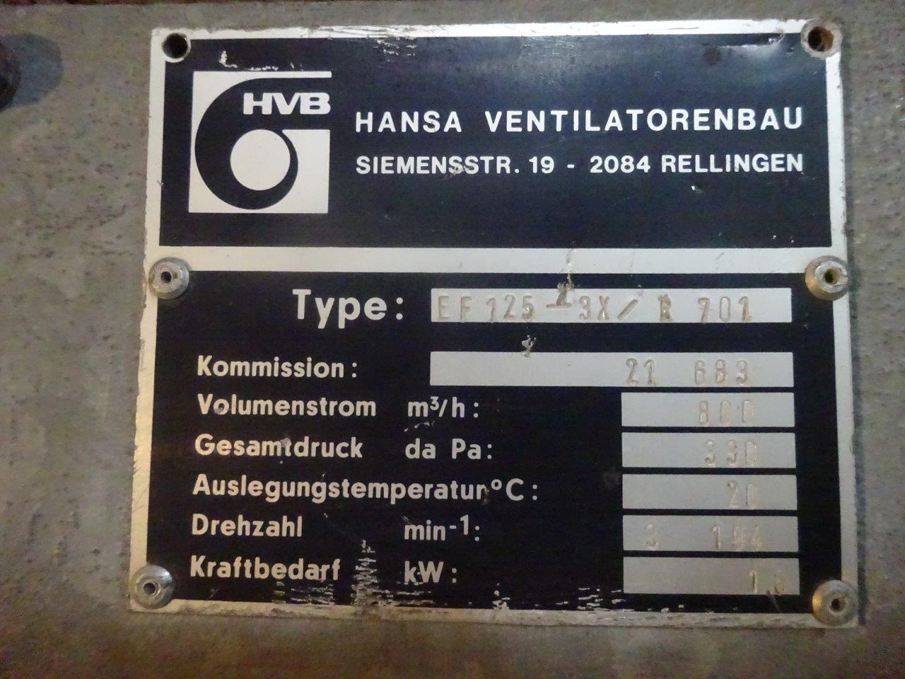 IPP# 204170, 800 m3/h (470.9 CFM)  Carbon Steel  Blower For Sale