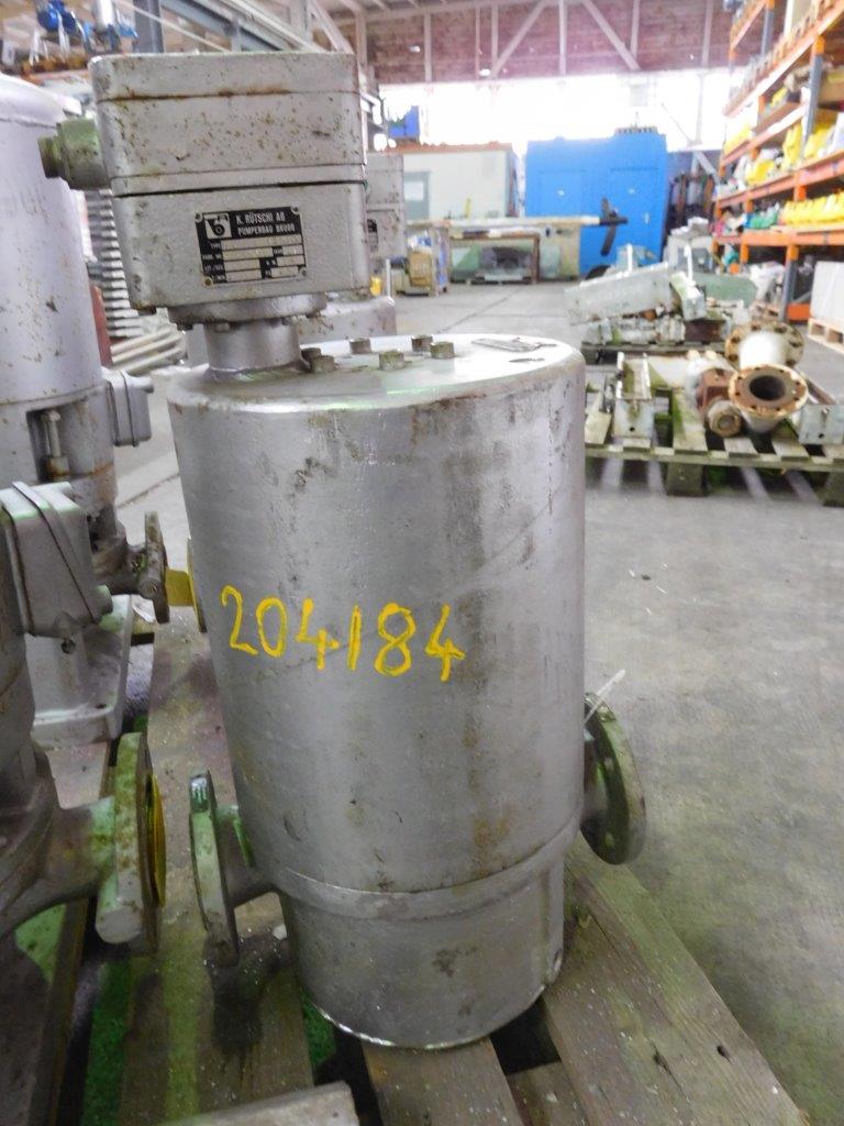 IPP# 204184, 5.9 m3/h (26.2 GPM)  Stainless Steel 316 Centrifugal Pump For Sale