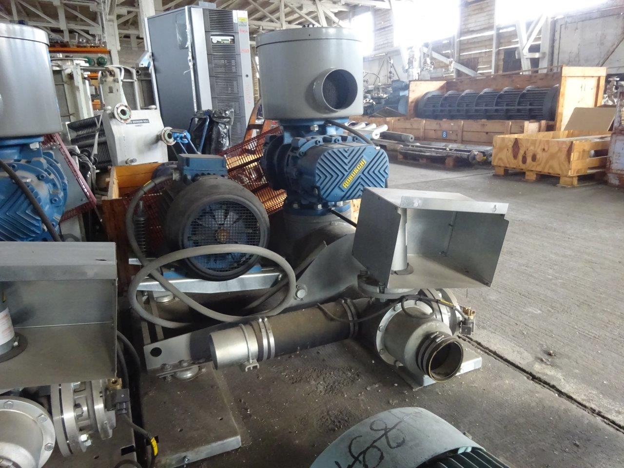 IPP# 204197, 1,072 m3/h (631 CFM) Unused Carbon Steel  Blower For Sale