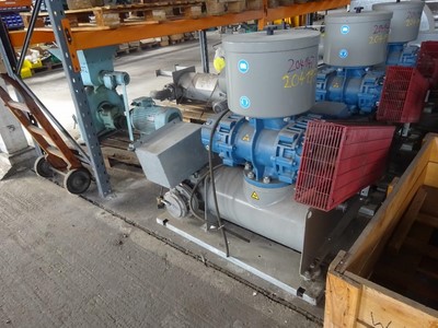 IPP# 204197, 1,072 m3/h (631 CFM) Unused Carbon Steel  Blower For Sale