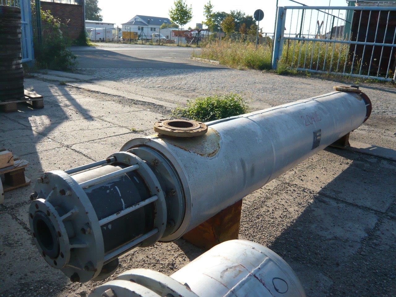 IPP# 204115, 6.4 m² (68.9 ft²)  Graphite Shell and Tube Heat Exchanger For Sale