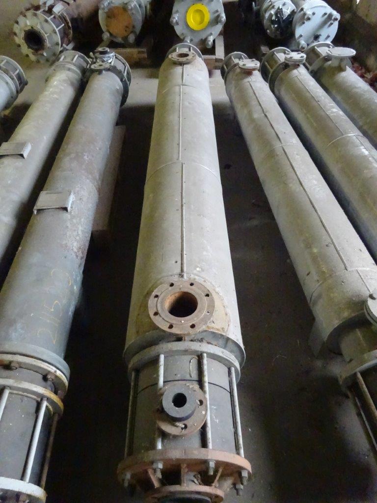 IPP# 204115, 6.4 m² (68.9 ft²)  Graphite Shell and Tube Heat Exchanger For Sale