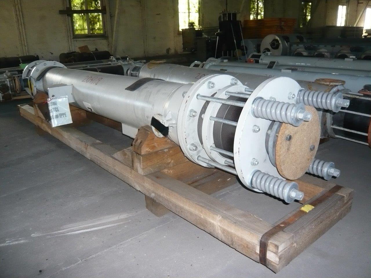 IPP# 204119, 7.6 m² (81.8 ft²)  Graphite Shell and Tube Heat Exchanger For Sale