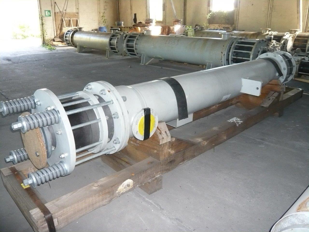 IPP# 204119, 7.6 m² (81.8 ft²)  Graphite Shell and Tube Heat Exchanger For Sale