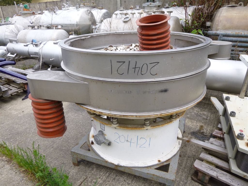 IPP# 204121, 1,000 mm (39.4 in)  Stainless Steel 321 Separators  Screener For Sale