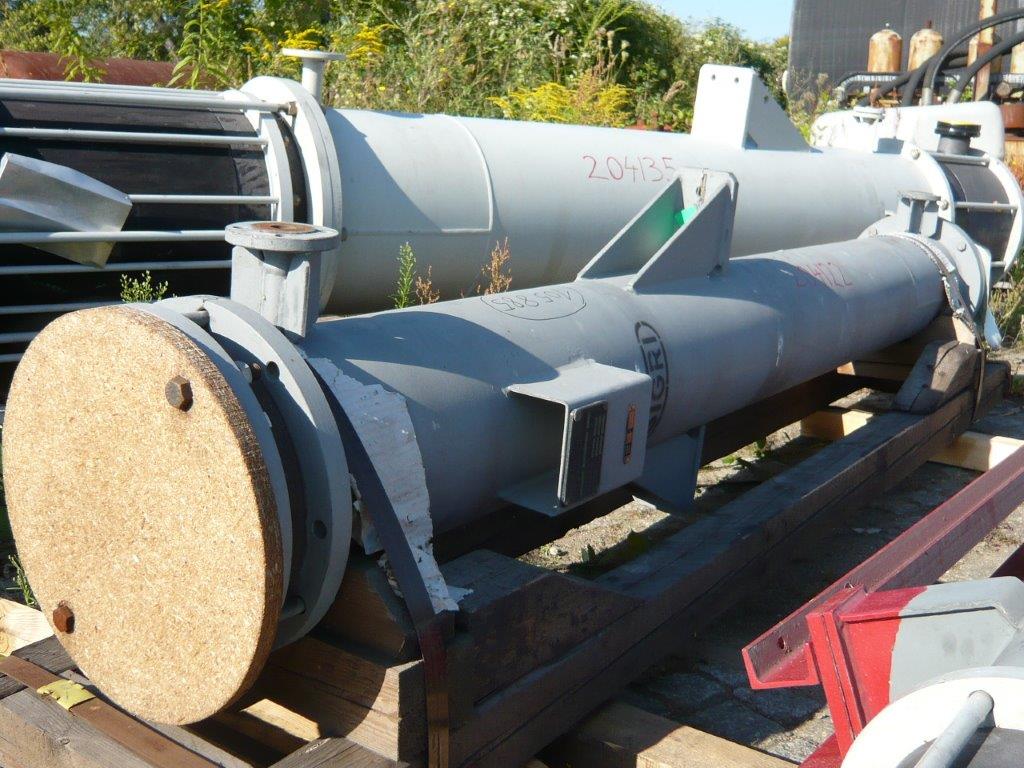 IPP# 204122, 4.6 m² (49.5 ft²)  Graphite Shell and Tube Heat Exchanger For Sale