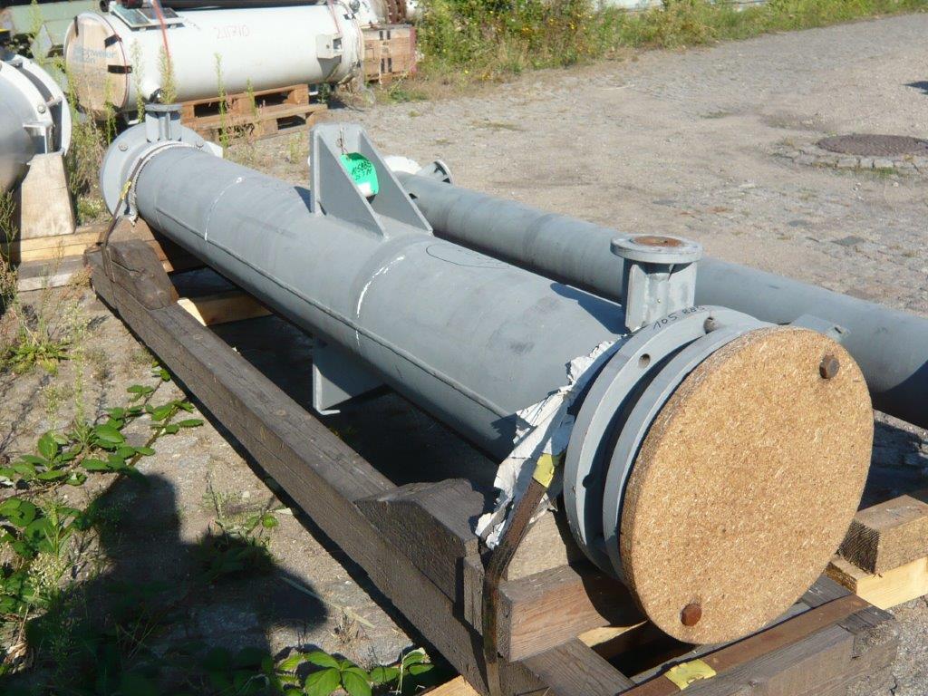 IPP# 204122, 4.6 m² (49.5 ft²)  Graphite Shell and Tube Heat Exchanger For Sale