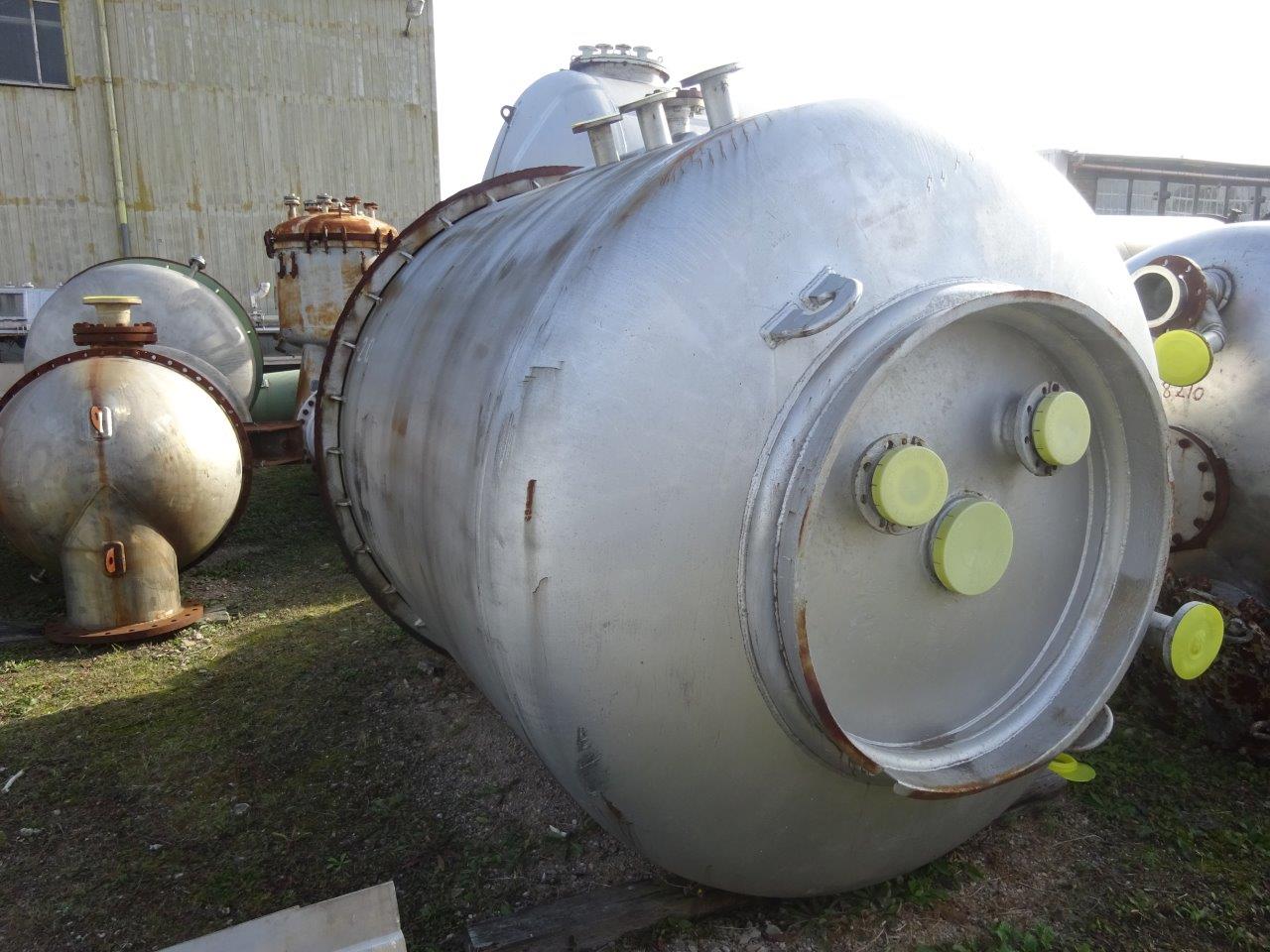 IPP# 204127, 7,680 L (2,029 gallons)  Glasslined Batch-Type Agitated Reactor For Sale