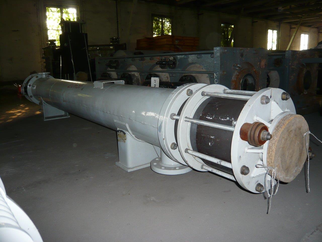 IPP# 204137, 4 m² (43.1 ft²)  Graphite Shell and Tube Heat Exchanger For Sale