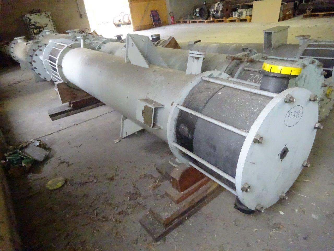 IPP# 204135, 23.1 m² (248.6 ft²)  Graphite Shell and Tube Heat Exchanger For Sale