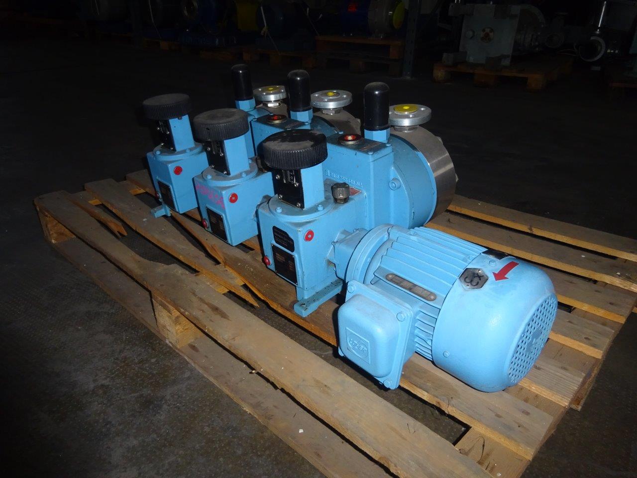 IPP# 204136, 0.44 m3/h (1.94 GPM)   Reciprocating Pump For Sale