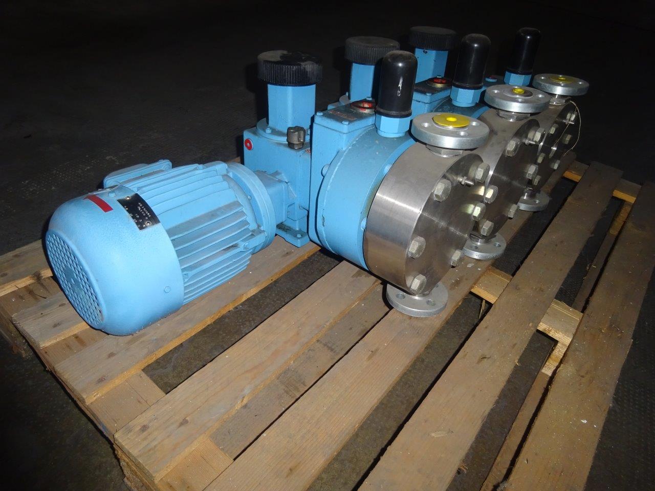 IPP# 204136, 0.44 m3/h (1.94 GPM)   Reciprocating Pump For Sale