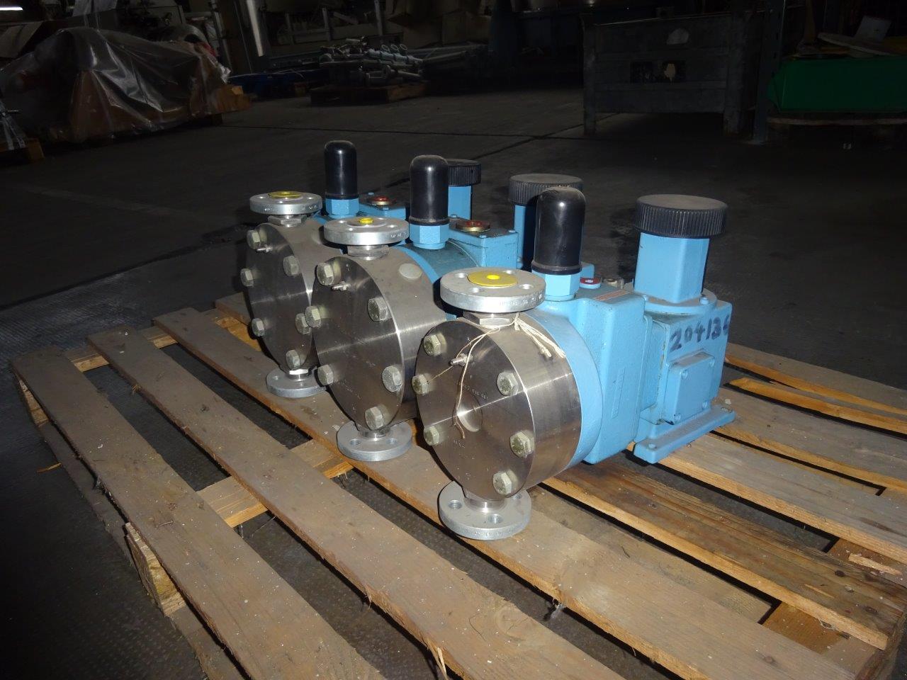 IPP# 204136, 0.44 m3/h (1.94 GPM)   Reciprocating Pump For Sale