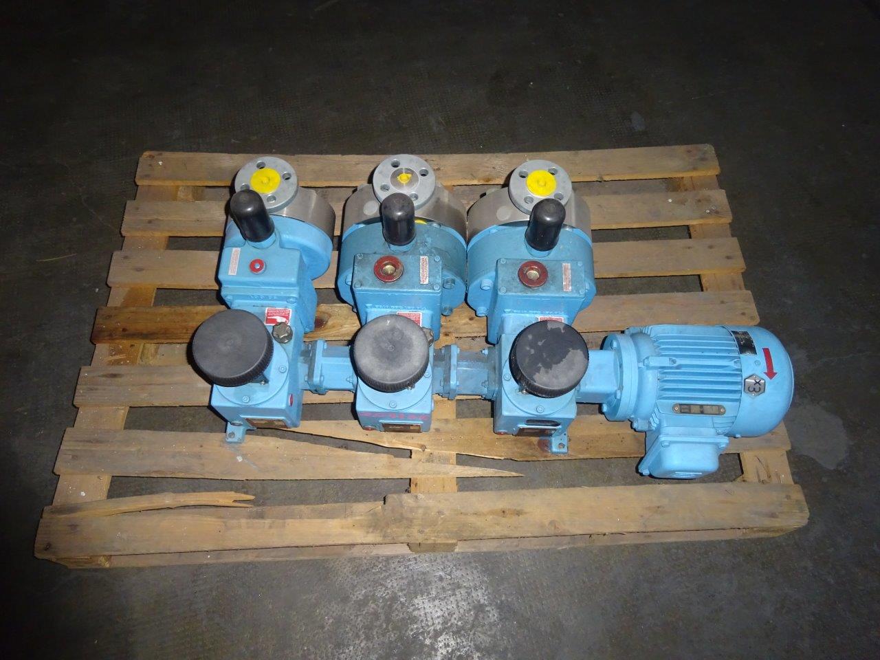 IPP# 204136, 0.44 m3/h (1.94 GPM)   Reciprocating Pump For Sale