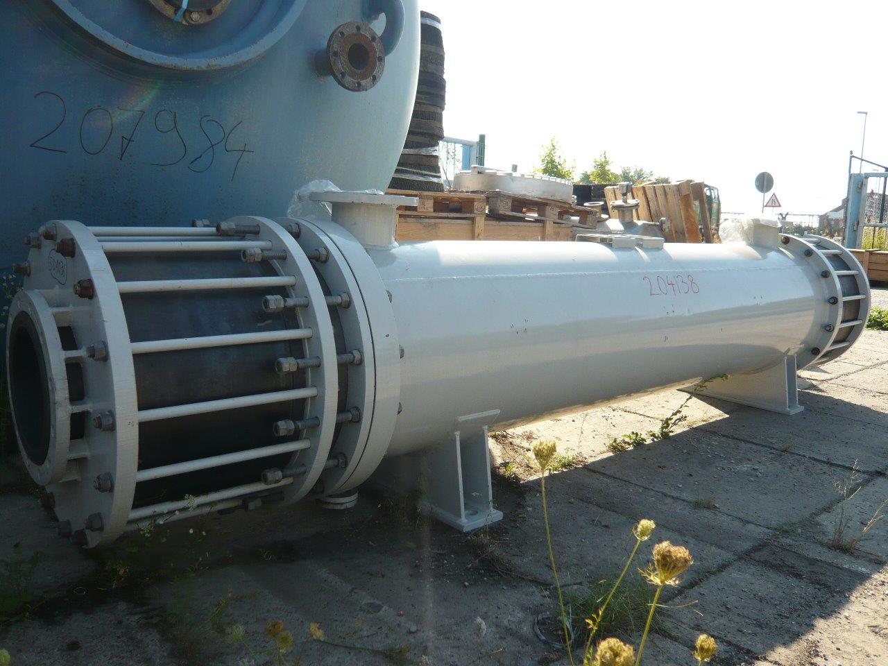 IPP# 204138, 25 m² (269.1 ft²)  Graphite Shell and Tube Heat Exchanger For Sale