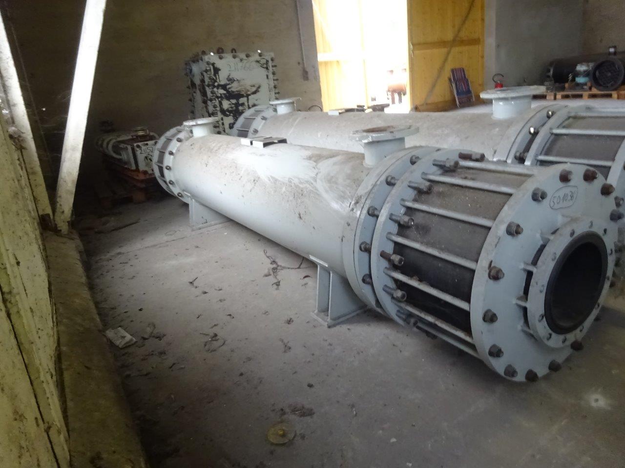 IPP# 204138, 25 m² (269.1 ft²)  Graphite Shell and Tube Heat Exchanger For Sale