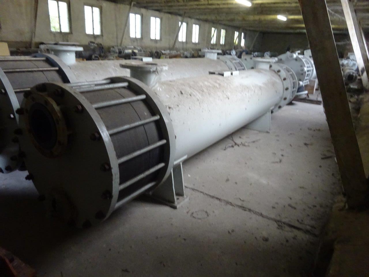 IPP# 204138, 25 m² (269.1 ft²)  Graphite Shell and Tube Heat Exchanger For Sale