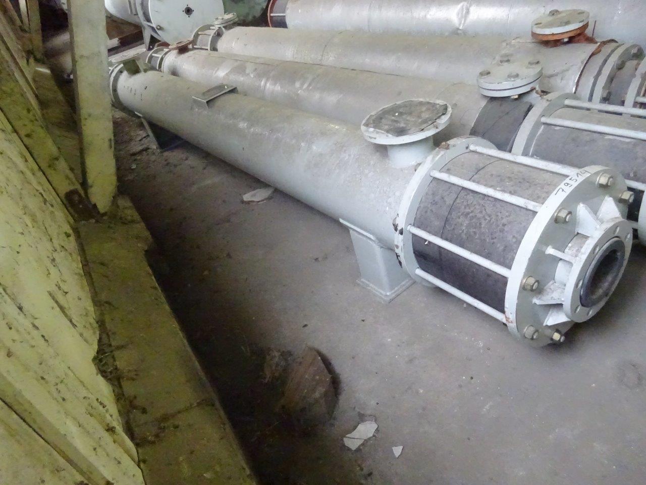 IPP# 204139, 4 m² (43.1 ft²)  Graphite Shell and Tube Heat Exchanger For Sale