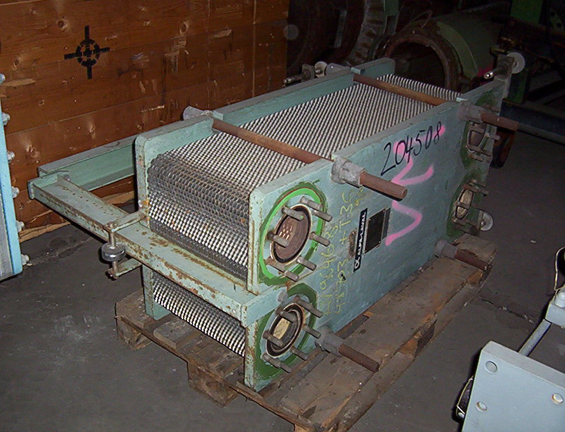 IPP# 204508, 27 m² (290.6 ft²)  Stainless Steel 316 Plate and Frame Heat Exchanger For Sale