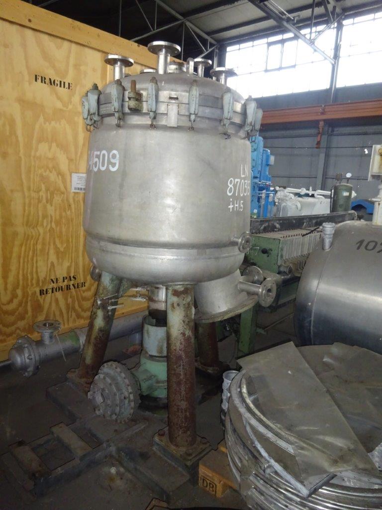 IPP# 204509, 10 m² (107.6 ft²)  Stainless Steel Austentic Pressure Leaf Filter For Sale