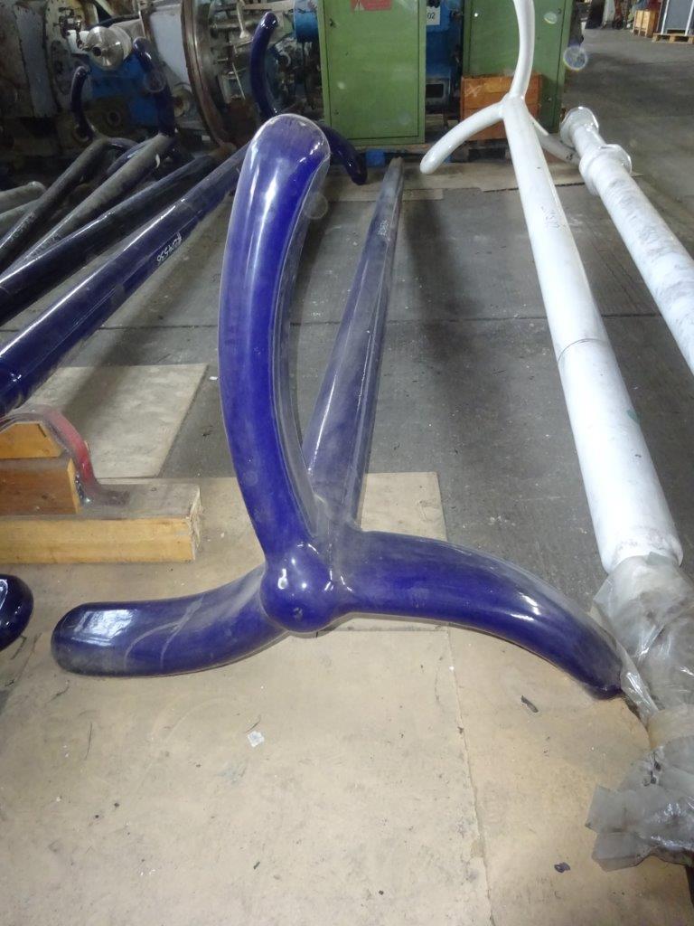 IPP# 204534, 15,142 L (4,000 gallons)  Glasslined Agitator Glass Lined Parts For Sale