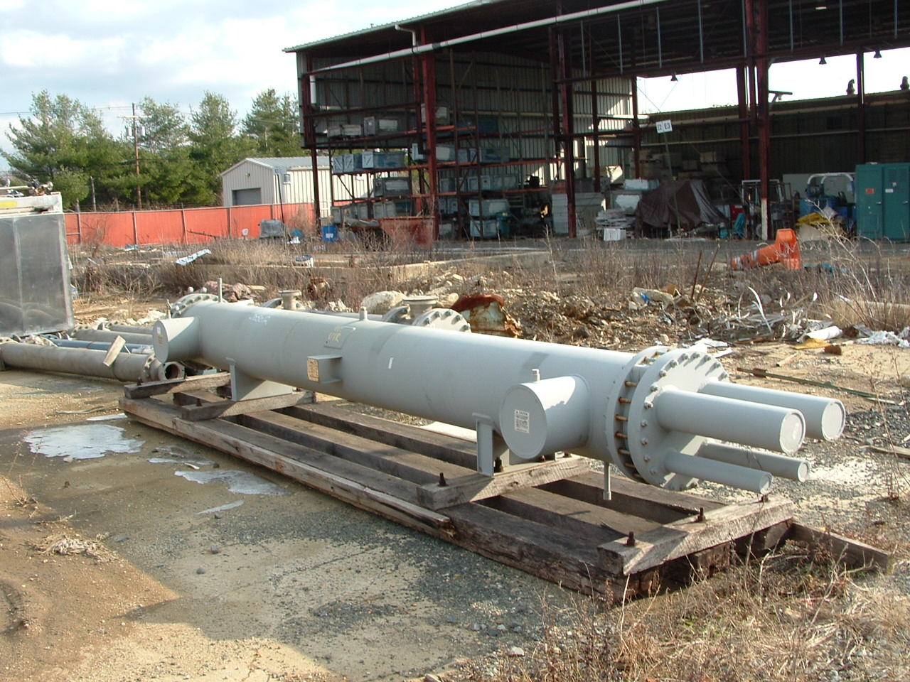 IPP# 205012, 145.6 m² (1,567 ft²)  Copper Shell and Tube Heat Exchanger For Sale