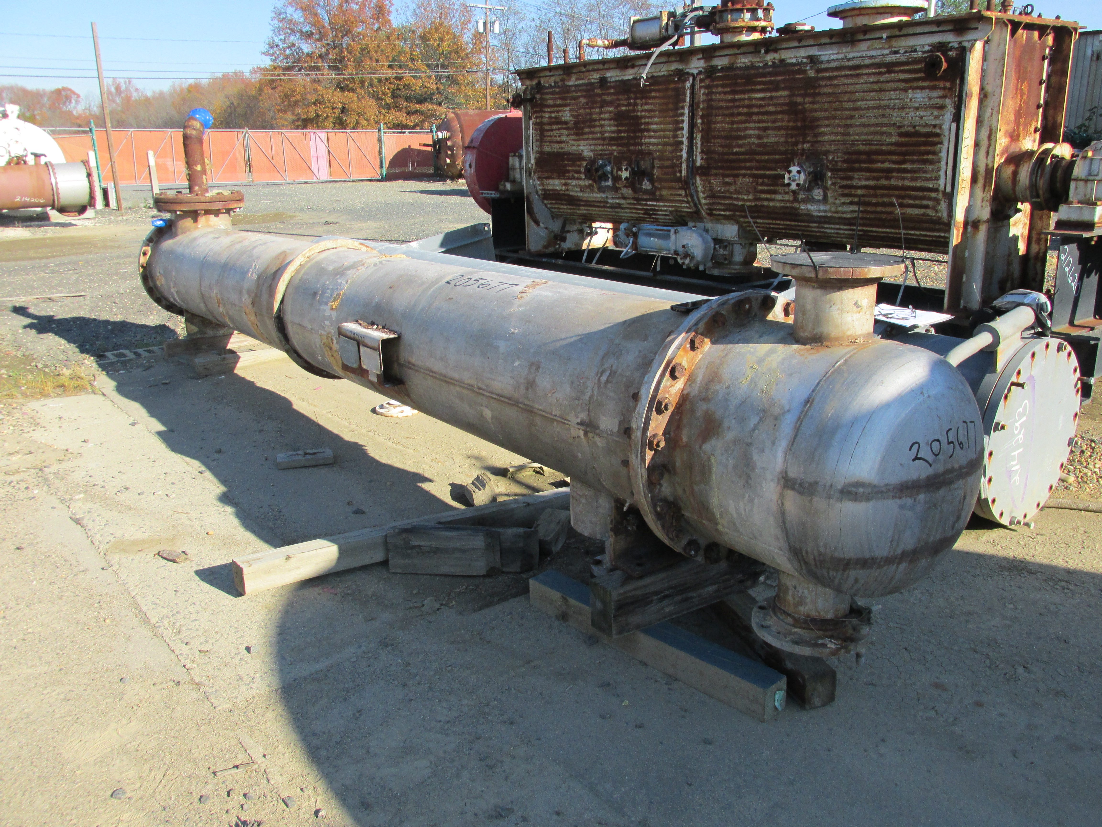 IPP# 205677, 83.8 m² (902 ft²)  Stainless Steel Other Shell and Tube Heat Exchanger For Sale