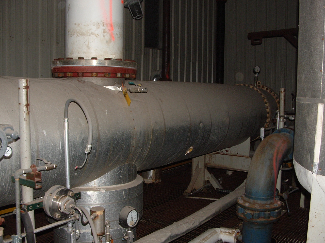 IPP# 205689, 176.5 m² (1,900 ft²)  Stainless Steel 316 Shell and Tube Heat Exchanger For Sale