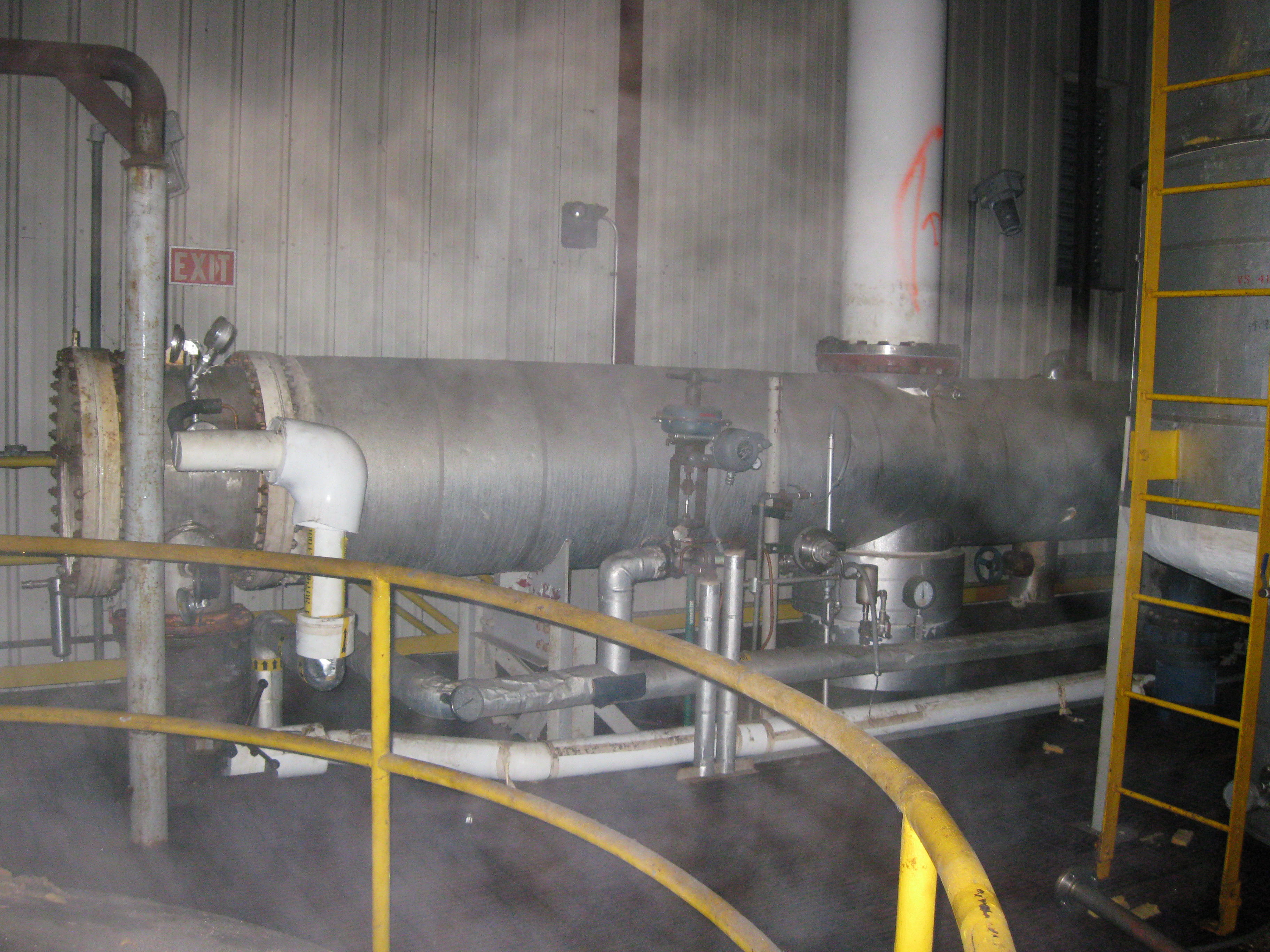 IPP# 205689, 176.5 m² (1,900 ft²)  Stainless Steel 316 Shell and Tube Heat Exchanger For Sale