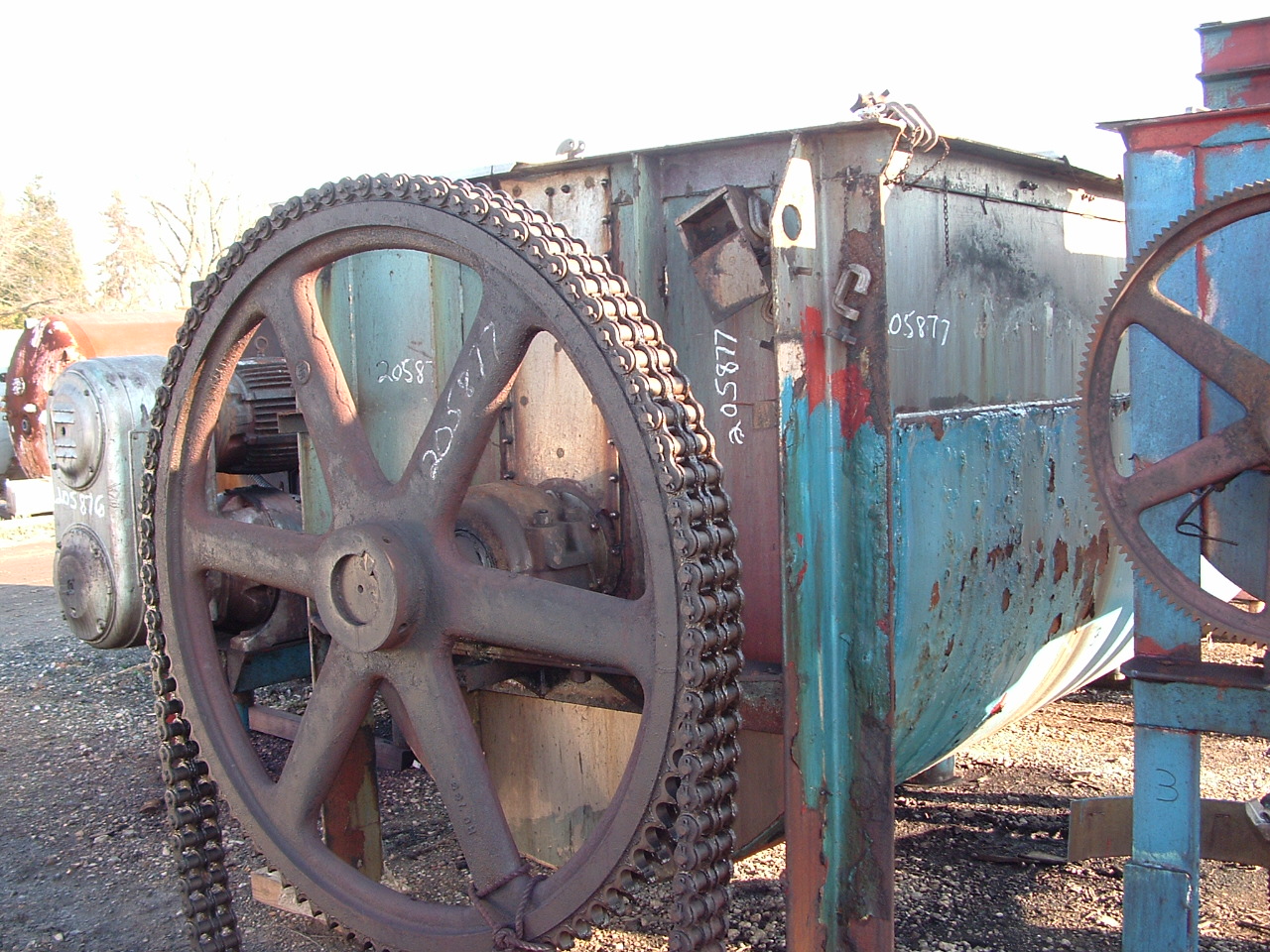 IPP# 205877, 8.5 m3 (300 ft3)  Stainless Steel 304  Mixer-Ribbon & Paddle For Sale