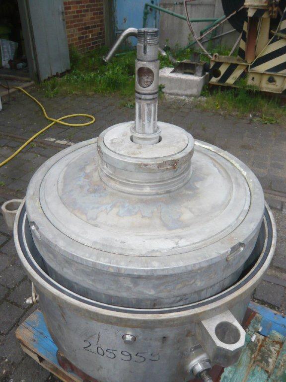 IPP# 205959, 18.5 kW (24.8 HP)  Stainless Steel 316  Centrifuge-Disc Bowl For Sale