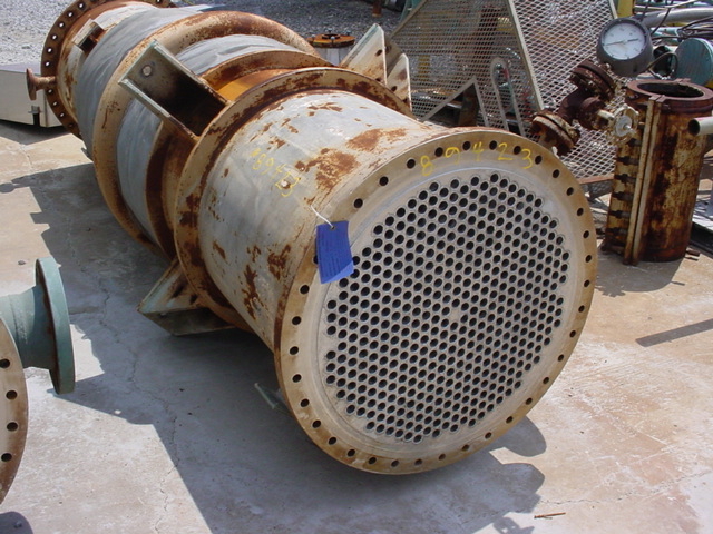 IPP# 206106, 107.7 m² (1,159 ft²)  Hastelloy - Other Shell and Tube Heat Exchanger For Sale