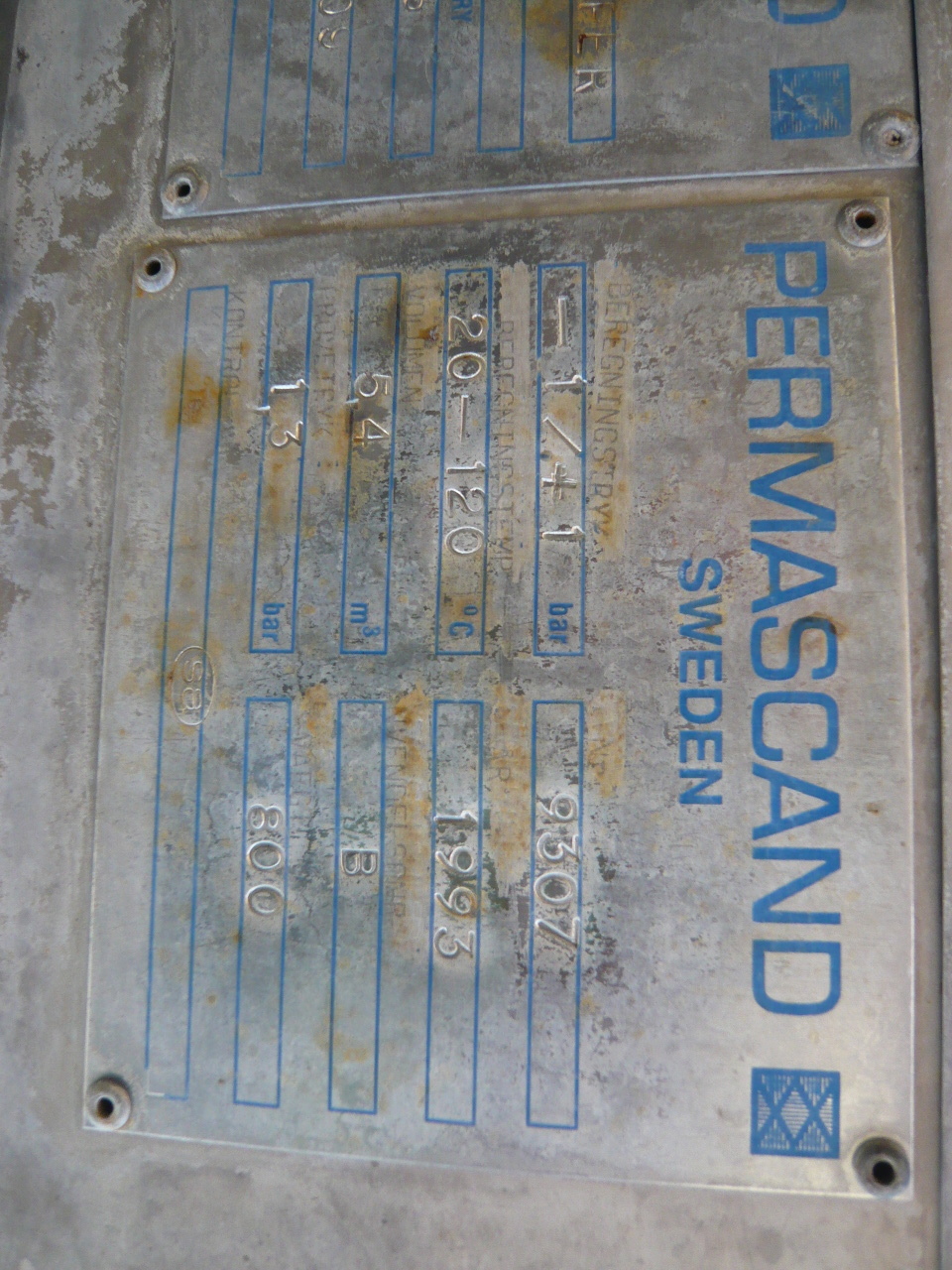 Titanium Permascand Tank - IPP# 206206