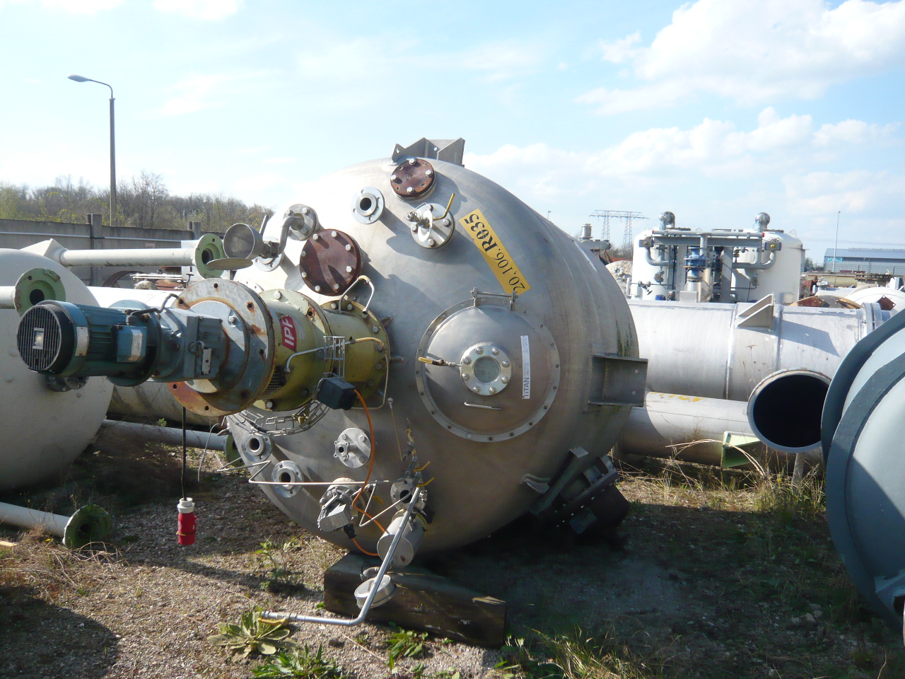 Titanium Permascand Tank - IPP# 206206