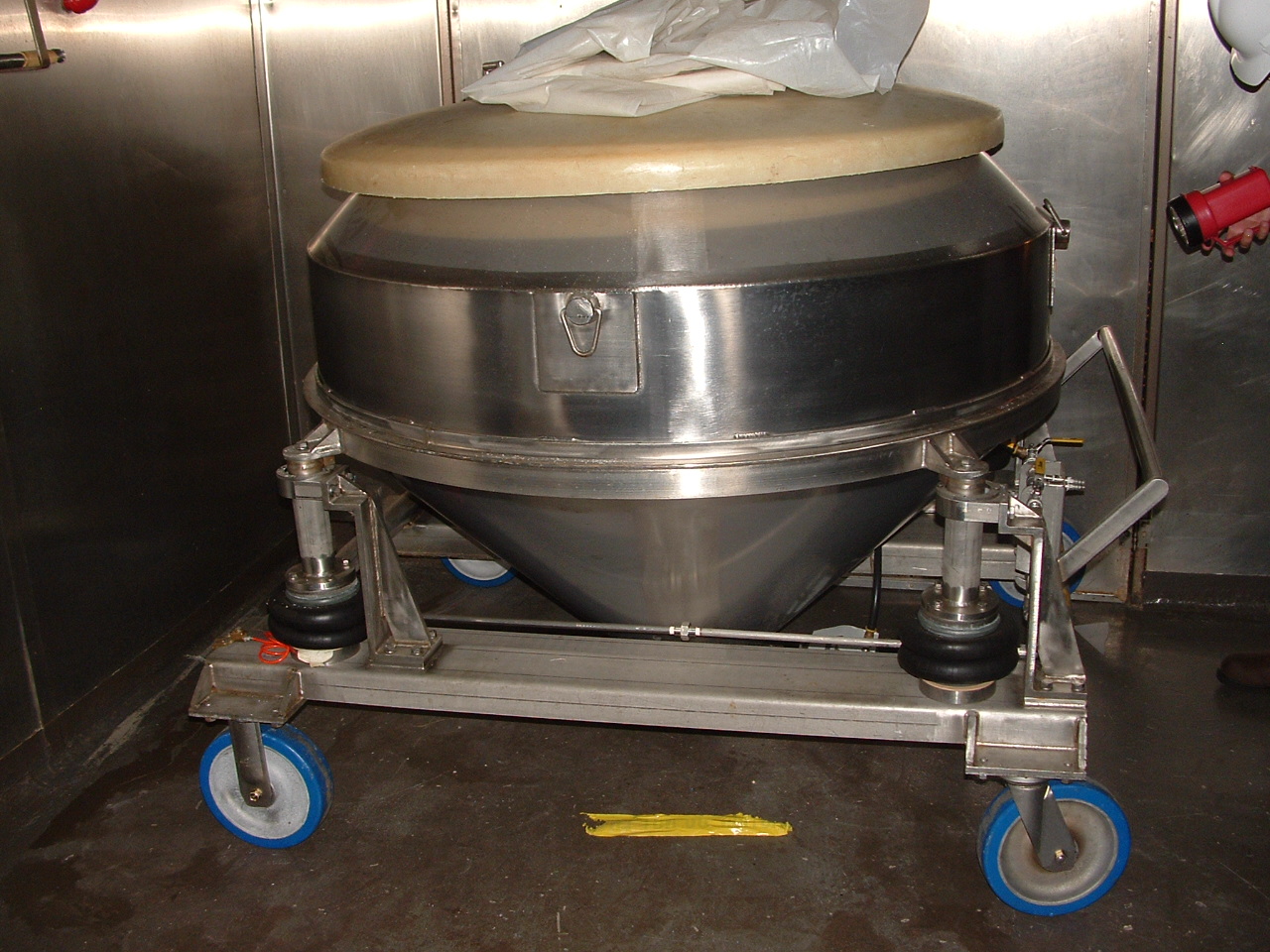 IPP# 206512, 1,219 mm (48 in)  Hastelloy - C276 Auto Discharge-Bottom Centrifuge-Basket For Sale