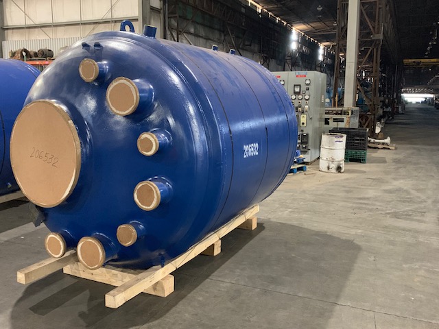  Batch-Type Agitated Reactor 7,550 L (2,000 gallons) Glasslined For Sale - IPP# 206532