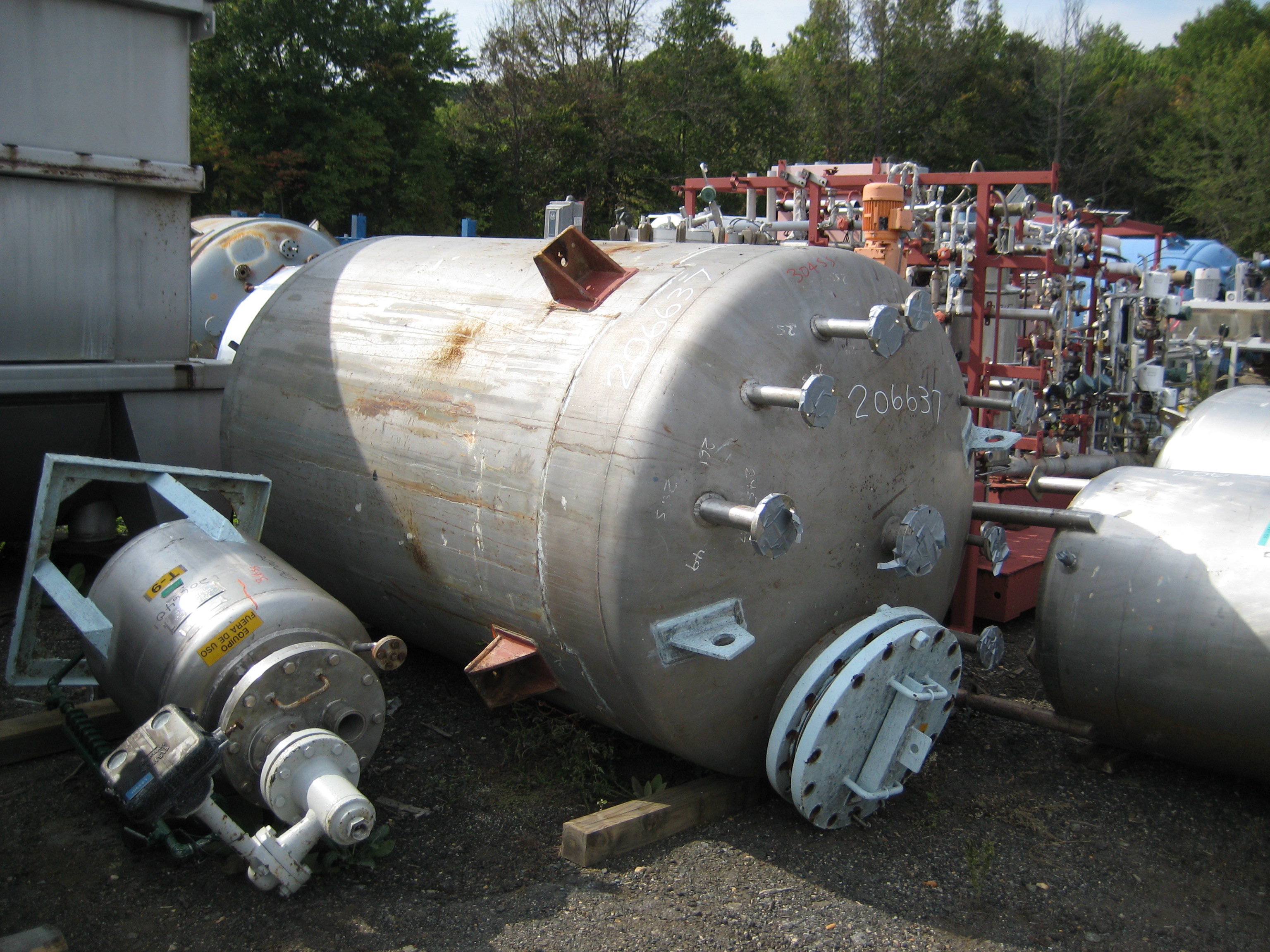 IPP# 206637, 3,028 L (800 gallons)  Stainless Steel 304  Tank For Sale