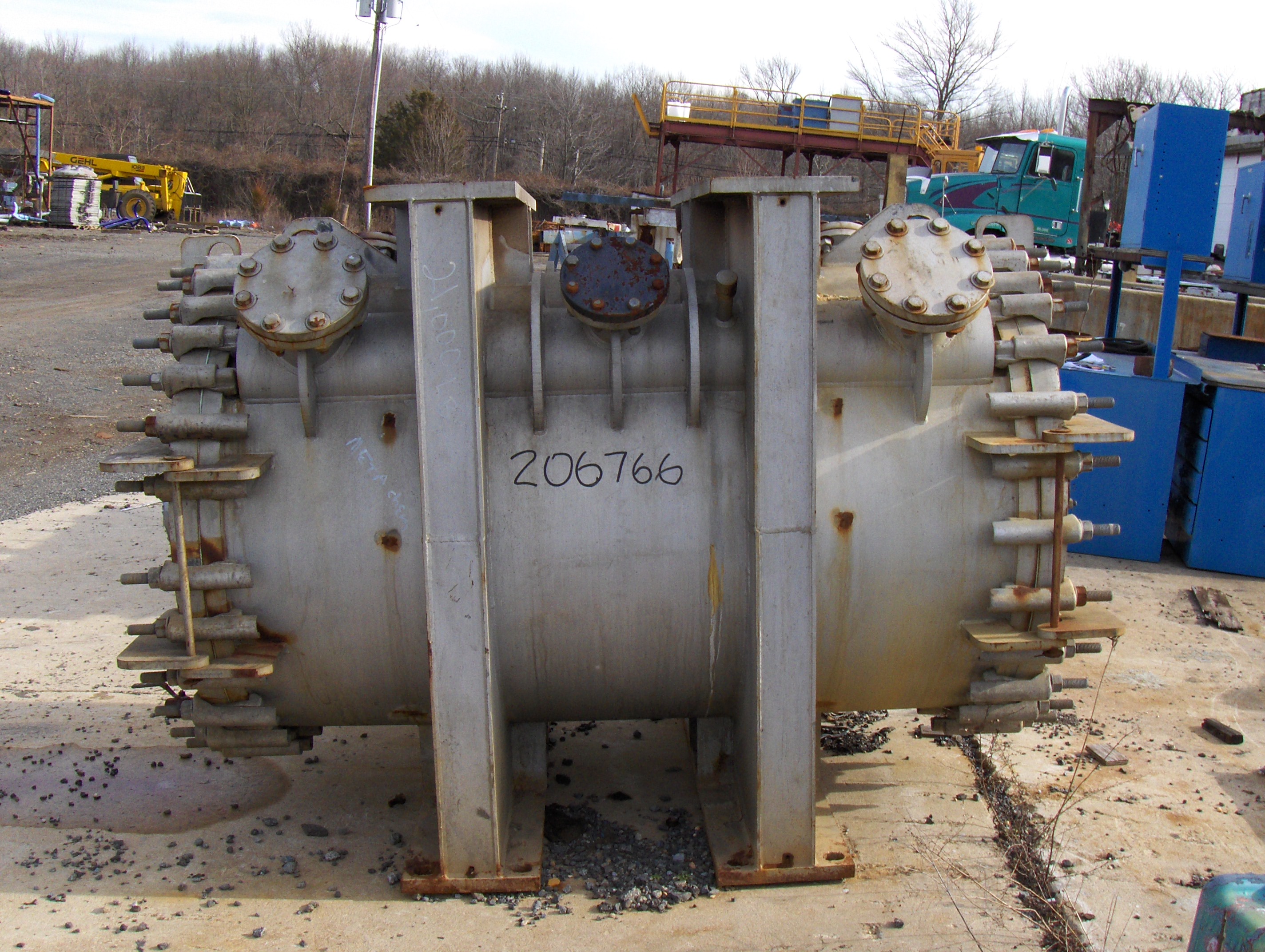 IPP# 206766, 96.2 m² (1,035 ft²)  Carbon Steel Spiral Heat Exchanger For Sale