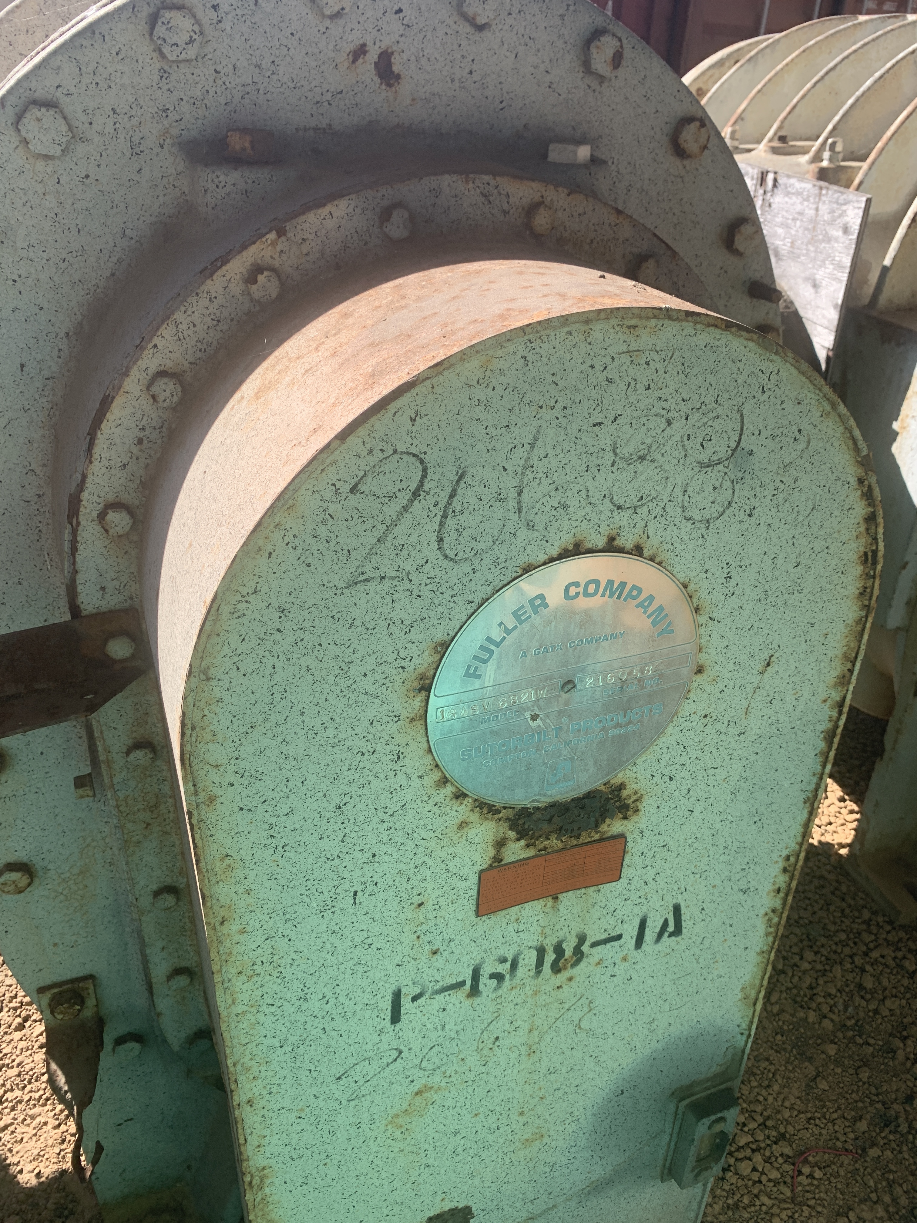 Carbon Steel Fuller Co. 16X48V-6821 W.S. Blower - IPP# 206783