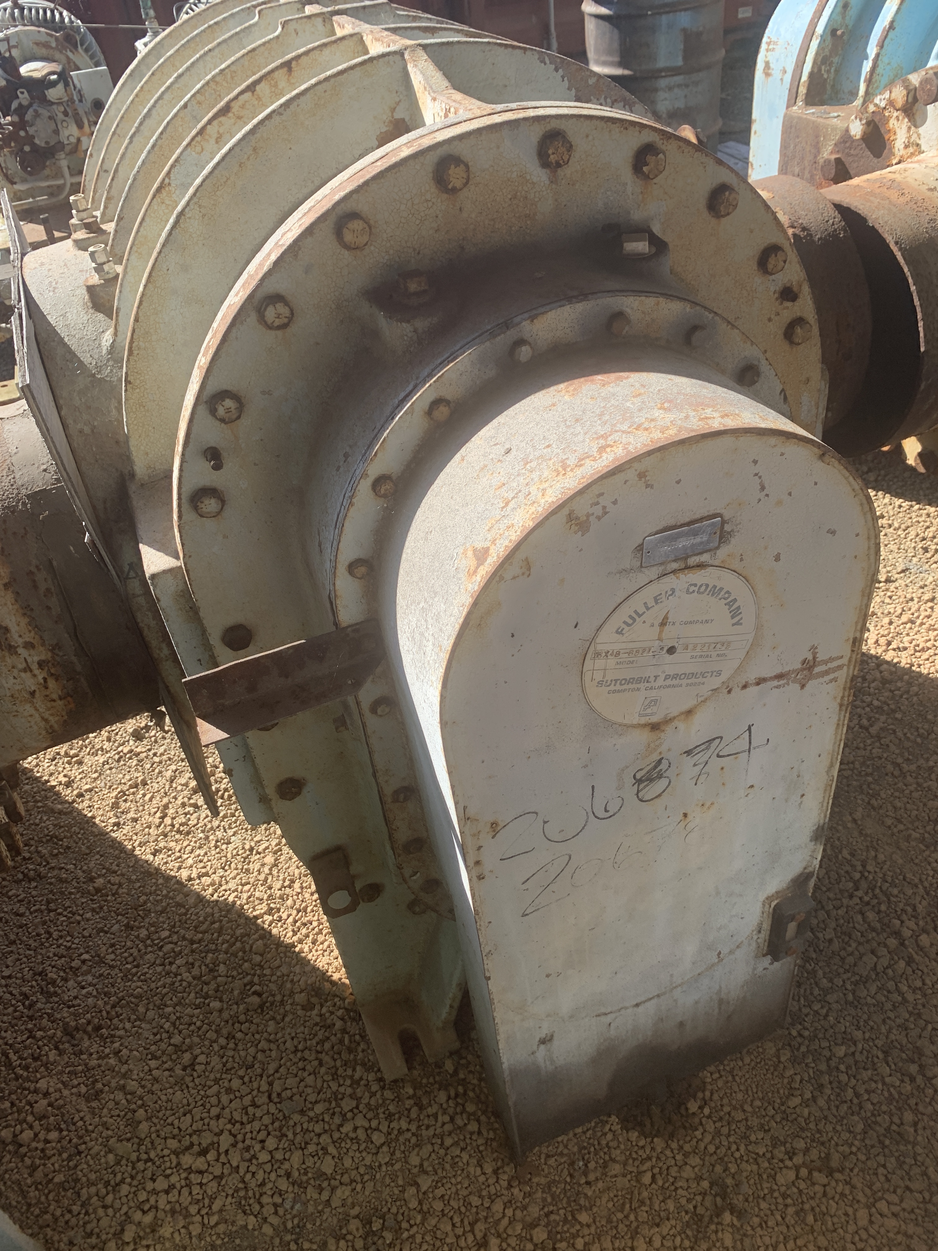 Carbon Steel Fuller Co. 16X48V-6821 W.S. Blower - IPP# 206784