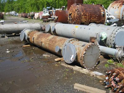 IPP# 207571, 124 m² (1,335 ft²)  Copper/Brass Shell and Tube Heat Exchanger For Sale