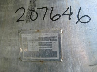 IPP# 207646, 340.2 kg/h (750 lb/h)  Stainless Steel 304 Rising/Falling Film Evaporator For Sale