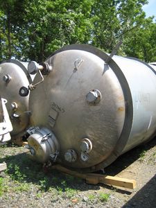 IPP# 207667, 11,356 L (3,000 gallons)  Stainless Steel 304  Tank For Sale