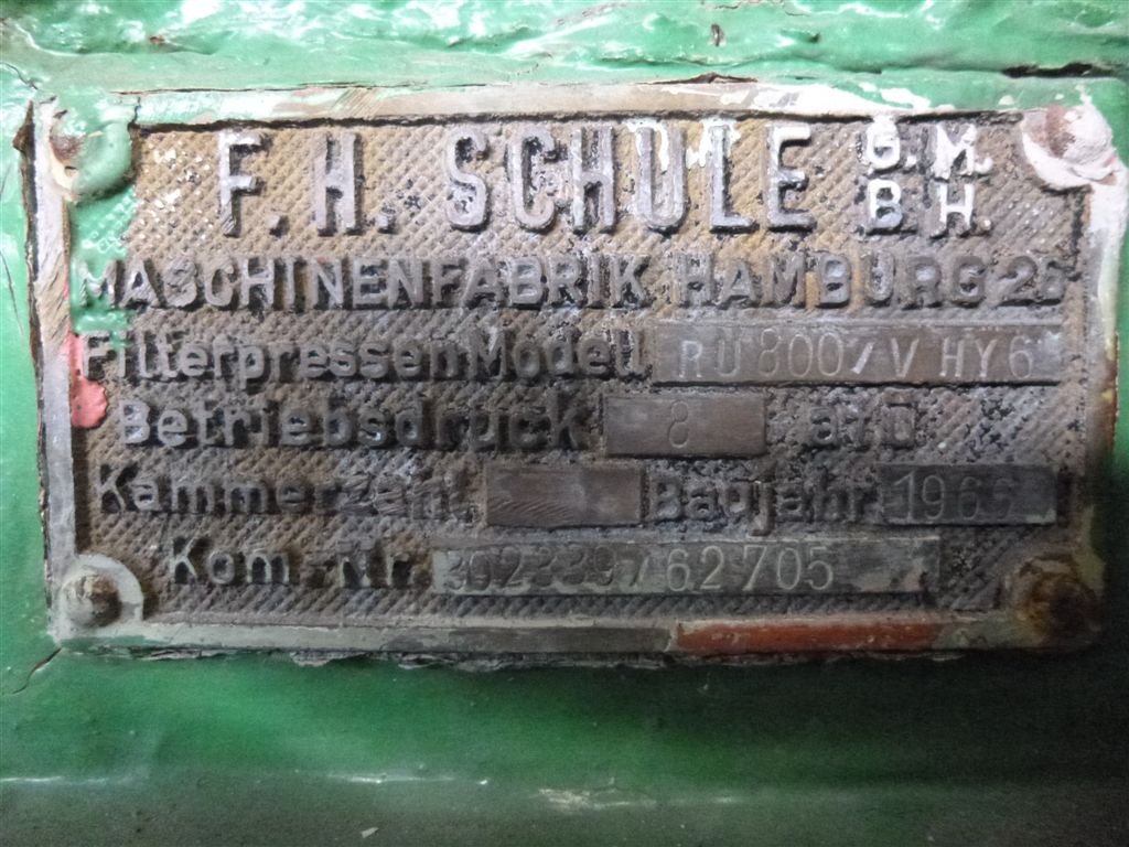 Polypropylene Schule Filter Press - IPP# 207197