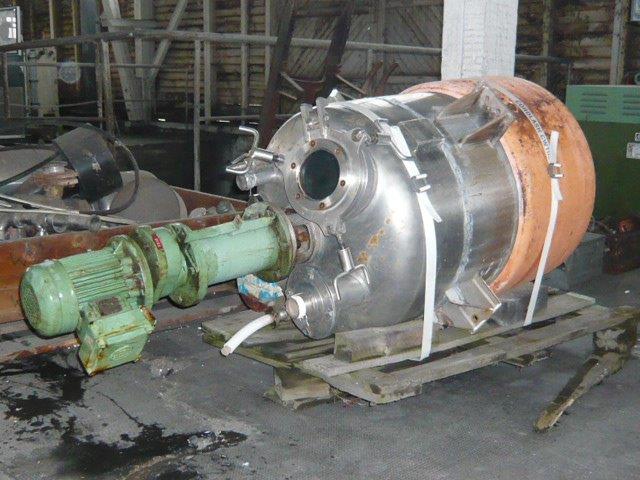 IPP# 207131, 250 L (66 gallons)  Stainless Steel 316 Batch-Type Agitated Reactor For Sale