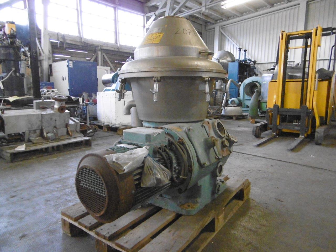 IPP# 207136, 15 kW (20.1 HP)    Centrifuge-Disc Bowl For Sale