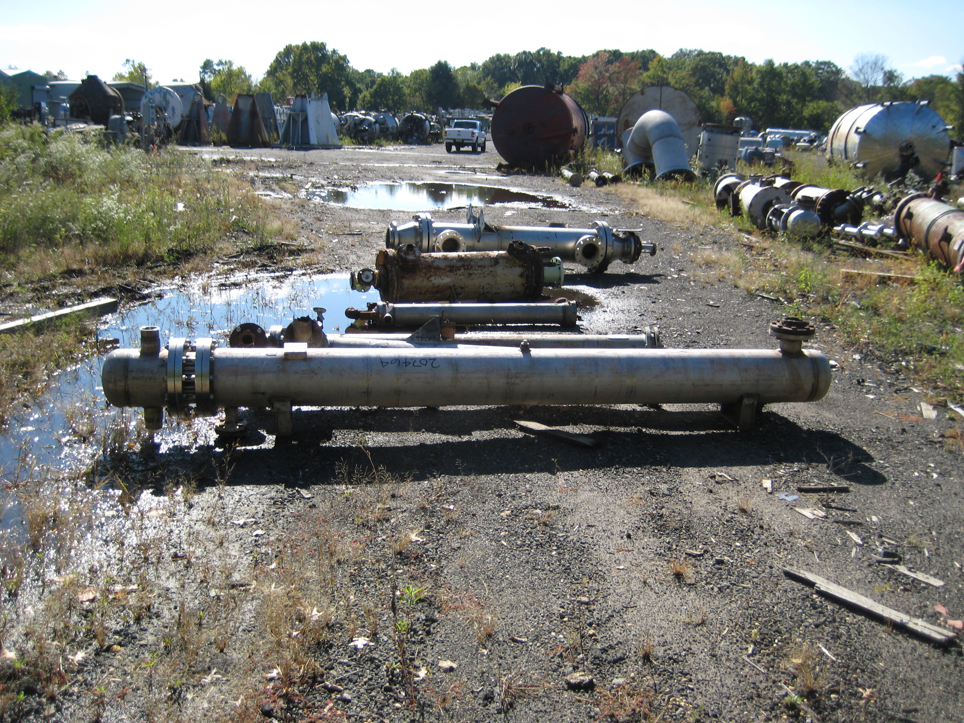 IPP# 207464, 7.9 m² (85 ft²)  Stainless Steel 316 Shell and Tube Heat Exchanger For Sale